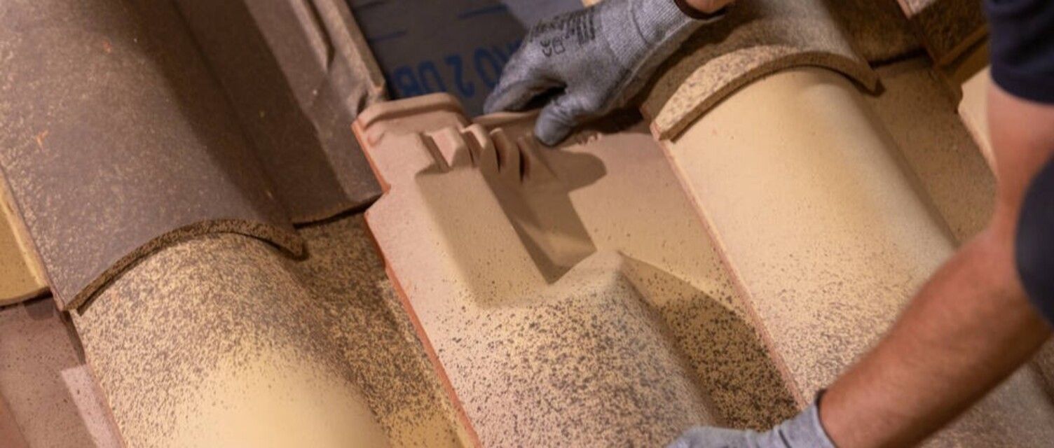 Pose de ventilation de tuile Edilians