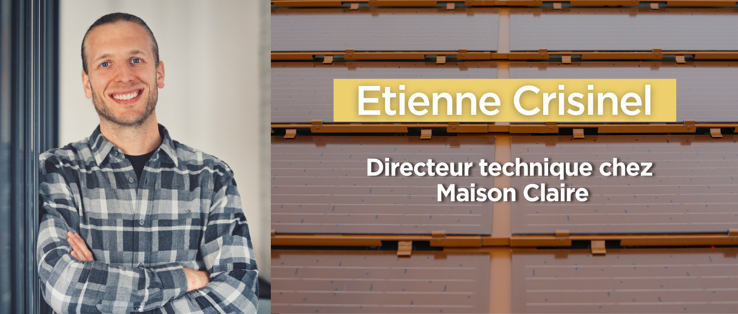 Interview de Etienne Crisinel Pour Edilians