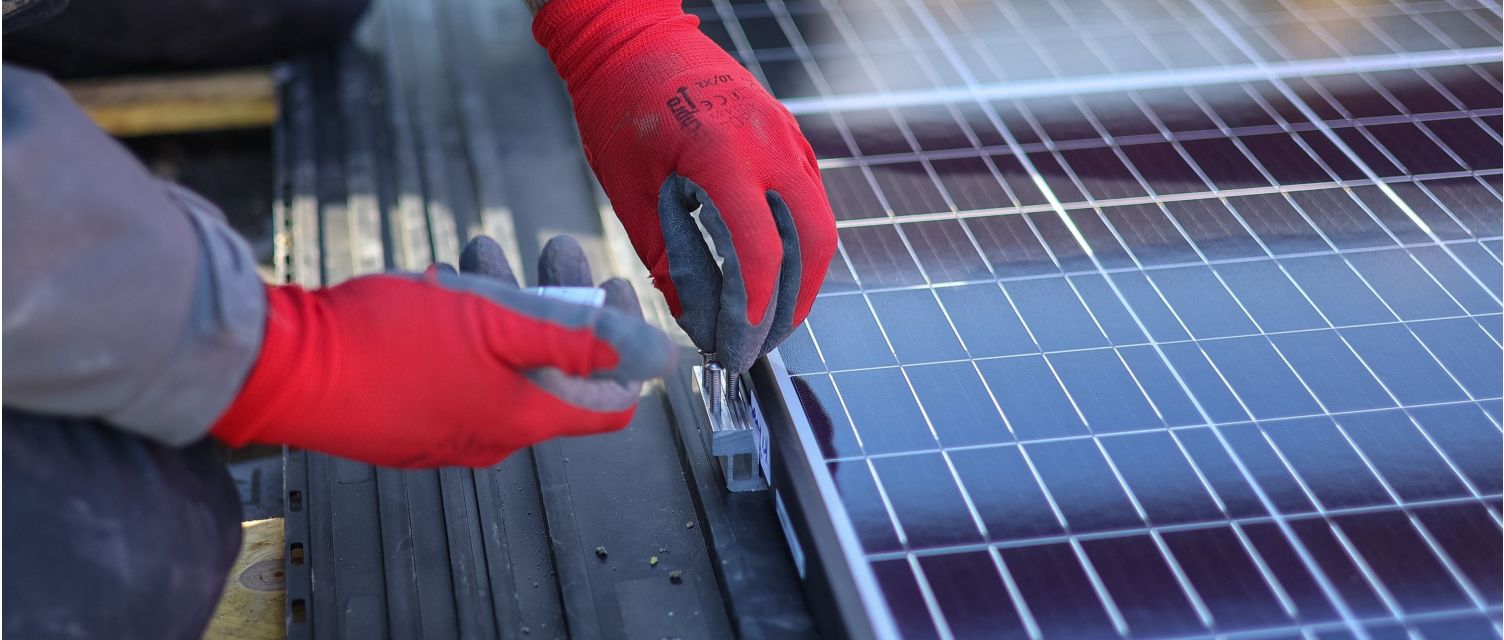 Installation de panneaux solaires Edilians
