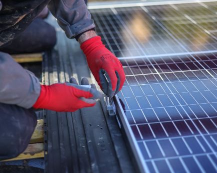 Installation de panneaux solaires Edilians