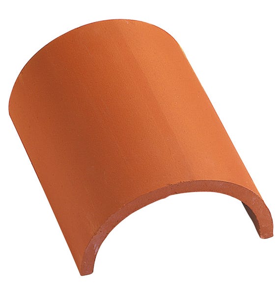 Faîtière demi ronde sans emboîtement - Ref 718 main product photo